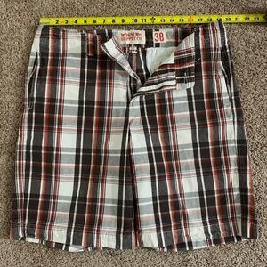 Men's Mossimo brown plaid 38